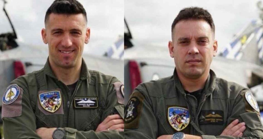 Τριήμερο πένθος στις Ένοπλες Δυνάμεις: 40 και 37 ετών και πατέρες ανήλικων παιδιών, οι πιλότοι που έχασαν τη ζωή τους στη συντριβή του Phantom στην Τανάγρα