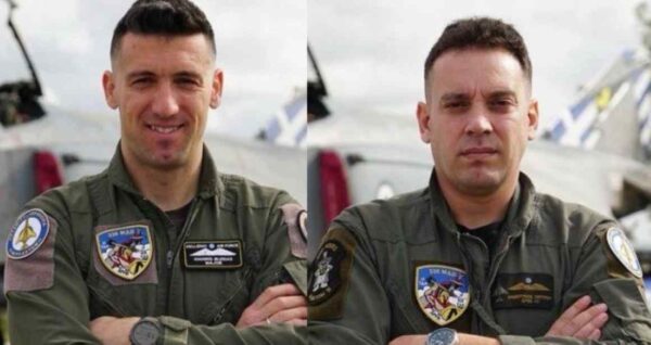 Τριήμερο πένθος στις Ένοπλες Δυνάμεις: 40 και 37 ετών και πατέρες ανήλικων παιδιών, οι πιλότοι που έχασαν τη ζωή τους στη συντριβή του Phantom στην Τανάγρα