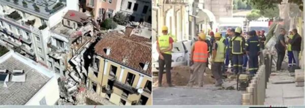 Έκρηξη στην Πλάκα: Νεκρή η γυναίκα που ανασύρθηκε από το συντρίμμια του κτιρίου – Αγωνία για τους 5 αγνοούμενους – Σοβαρές ζημιές και σε διπλανά κτίρια (βίντεο)