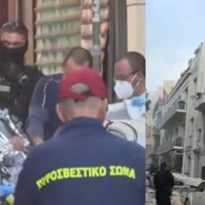 Ισχυρή έκρηξη σε κτίριο στην Πλάκα – Τραυματίστηκε περαστικός, απεγκλωβίστηκαν δύο γυναίκες (Βίντεο)