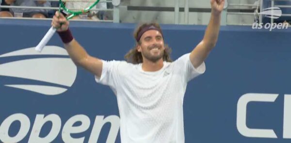 Καταπληκτικός Τσιτσιπάς στο US Open: Για πρώτη φορά στον 4ο γύρο μετά τη νίκη επί του Λεχέτσκα – Βίντεο