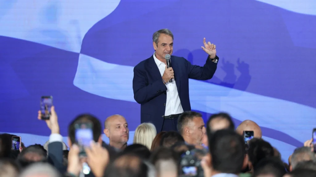Μητσοτάκης στα 52α γενέθλια της ΝΔ: «Είμαστε η μόνη πολιτική δύναμη που εγγυάται τη σταθερότητα και την αλλαγή –  Κερδίσαμε 4 φορές εκλογές,  θα το ξανακάνουμε» (βίντεο)