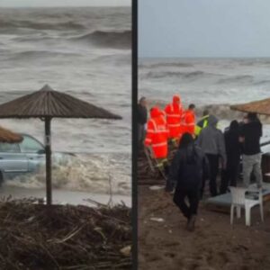 Ρόδος: Ένας 62χρονος νεκρός στη παραλία των Στεγνών από την κακοκαιρία, παρασύρθηκε με το αυτοκίνητό του στη θάλασσα (Βίντεο)