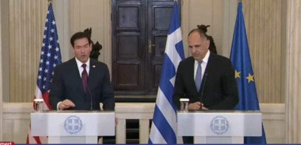 Γεραπετρίτης: Η ένταξη των F-35 ενδυναμώνει την ελληνική άμυνα – Ρούμπιο: Η Ελλάδα είναι ένας ισχυρός σύμμαχος των ΗΠΑ (Βίντεο)