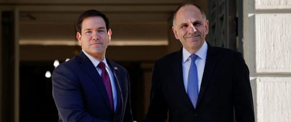 Στο υπουργείο Εξωτερικών ο Μάρκο Ρούμπιο – Σε εξέλιξη η συνάντηση με τον  Γιώργο Γεραπετρίτη – Δείτε βίντεο